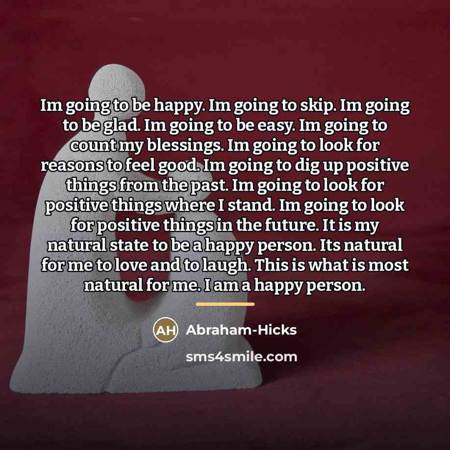 “Im going to be happy. Im going to skip. Im…” quote by Anonymous