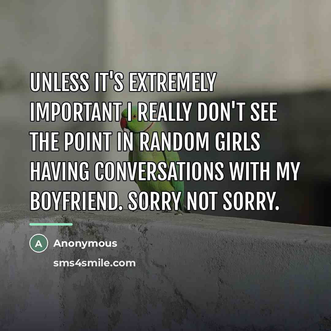 “Unless it's extremely important I really don't see the point…” quote by Anonymous