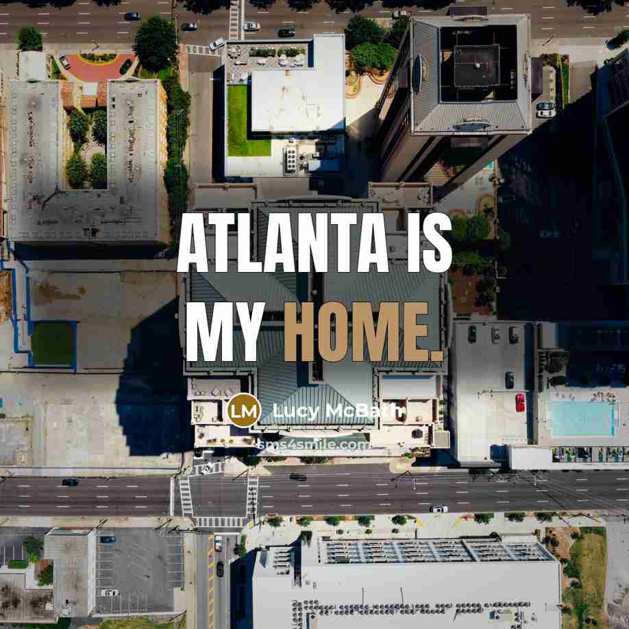 “Atlanta is my home.…” quote by Lucy McBath