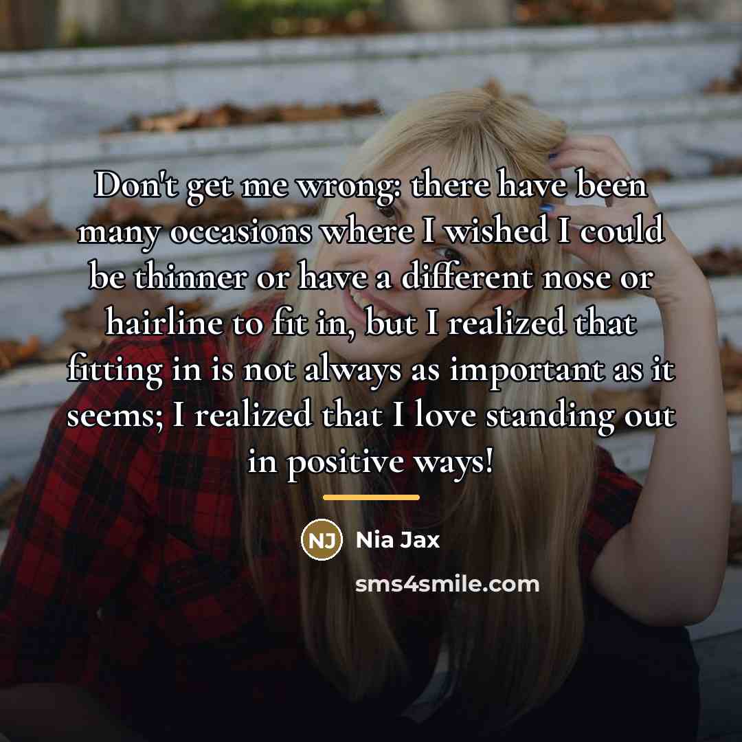 “Don't get me wrong: there have been many occasions where…” quote by Nia Jax