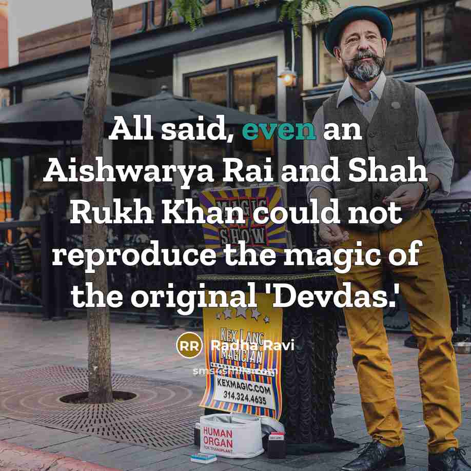 “All said, even an Aishwarya Rai and Shah Rukh Khan…” quote by Radha Ravi