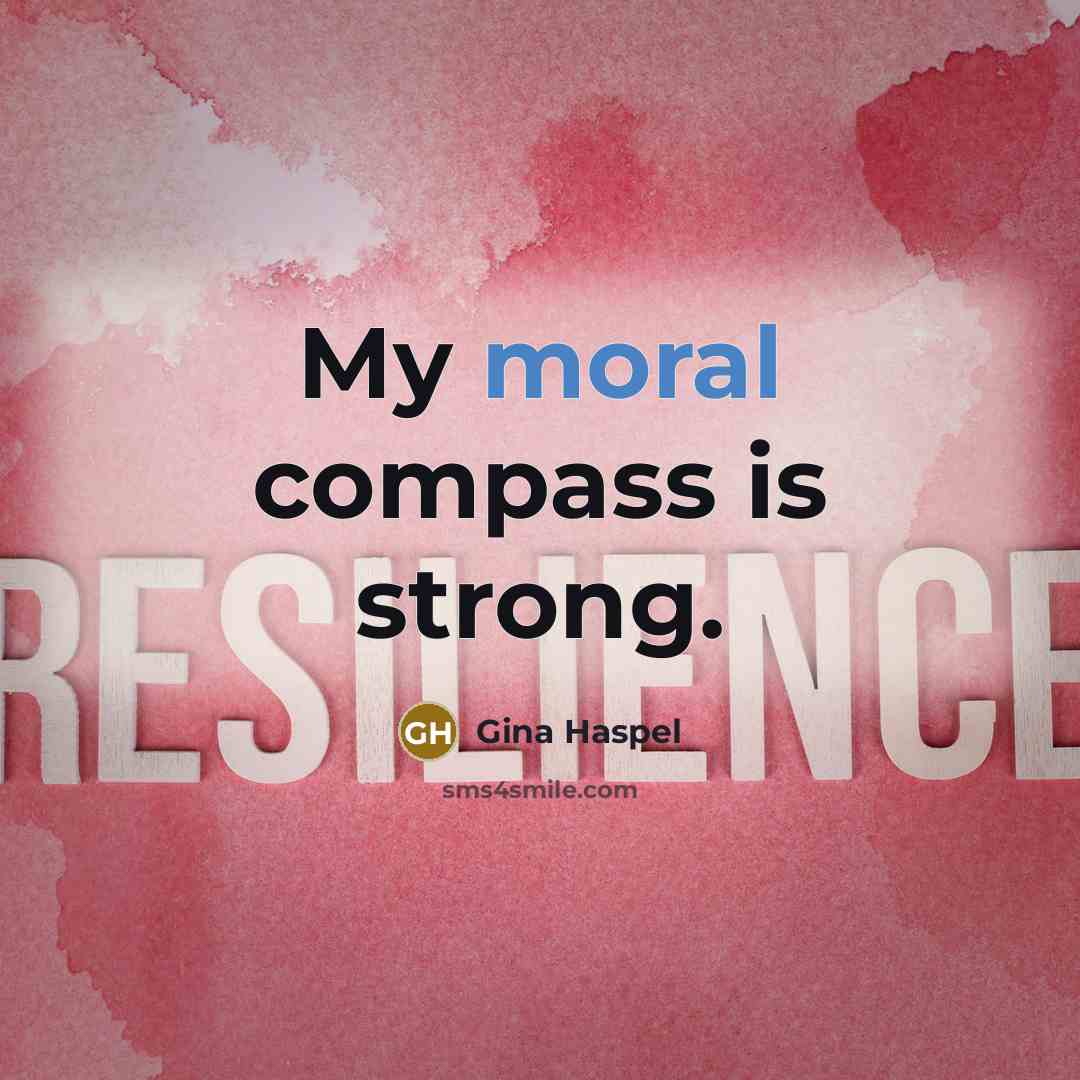 “My moral compass is strong.…” quote by Gina Haspel