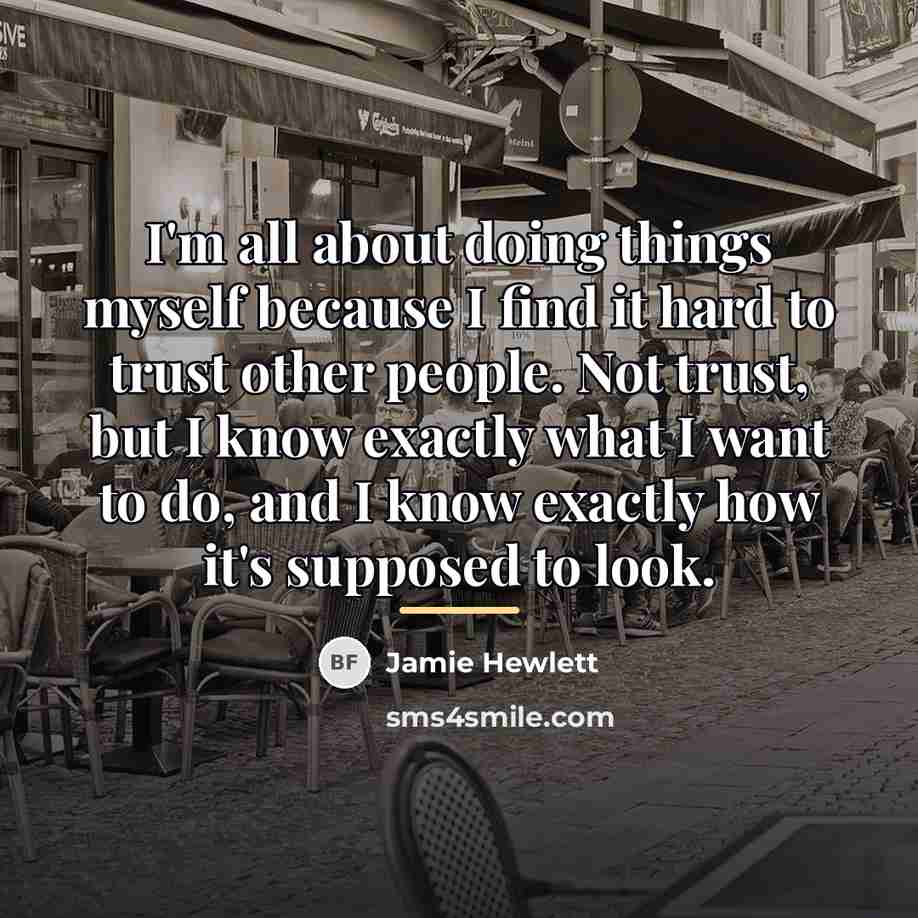 “I'm all about doing things myself because I find it…” quote by Jamie Hewlett