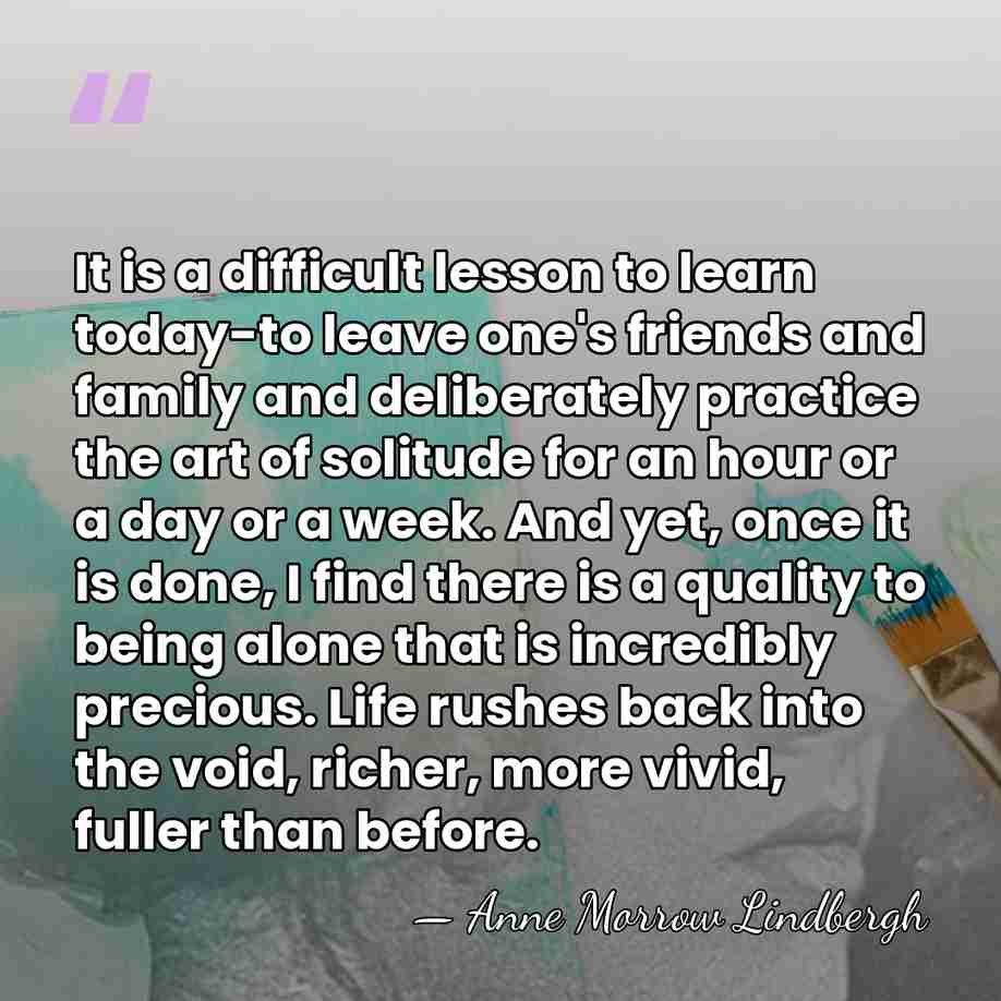 It is a difficult lesson to learn today-to leave one's friends and&hellip; - Anne Morrow Lindbergh