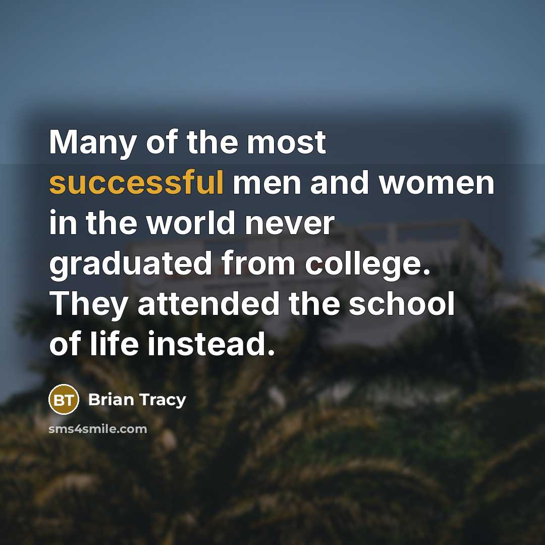 “Many of the most successful men and women in the…” quote by Brian Tracy