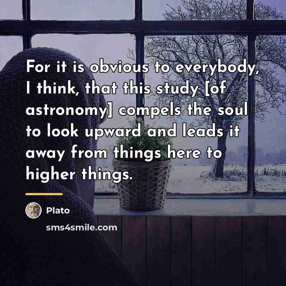 “For it is obvious to everybody, I think, that this…” quote by Plato
