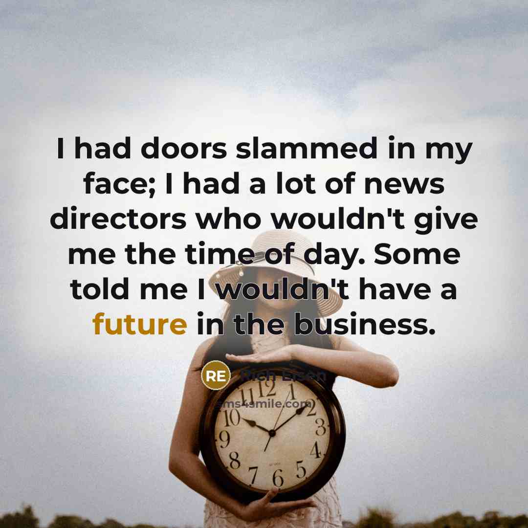 “I had doors slammed in my face; I had a…” quote by Rich Eisen