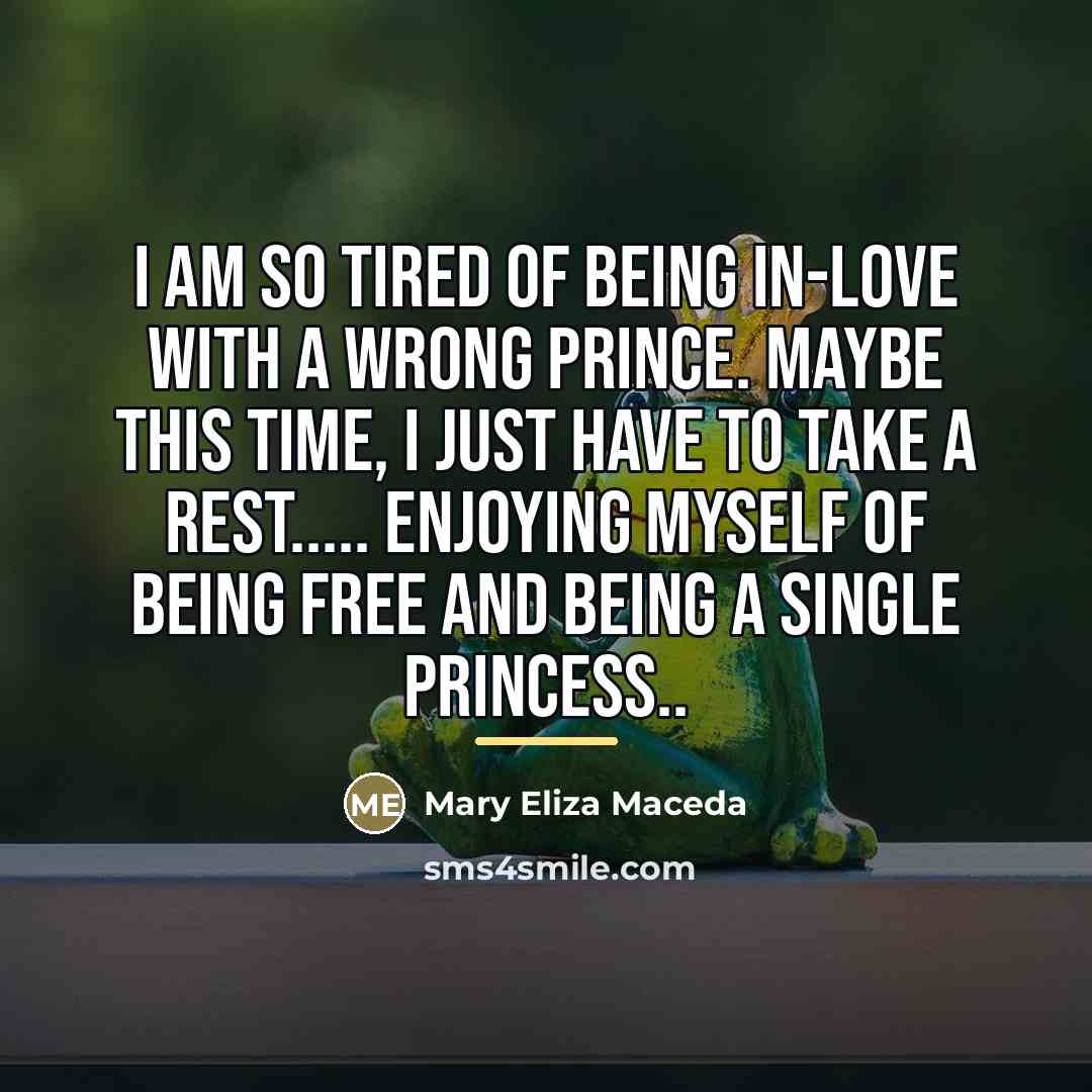 “I am so tired of being in-love with a wrong…” quote by Mary Eliza Maceda