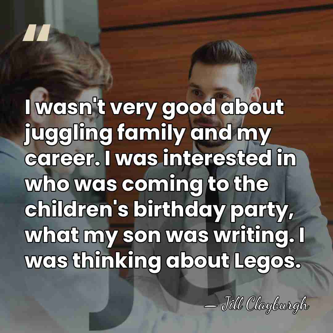 I wasn't very good about juggling family and my career. I was&hellip; - Jill Clayburgh