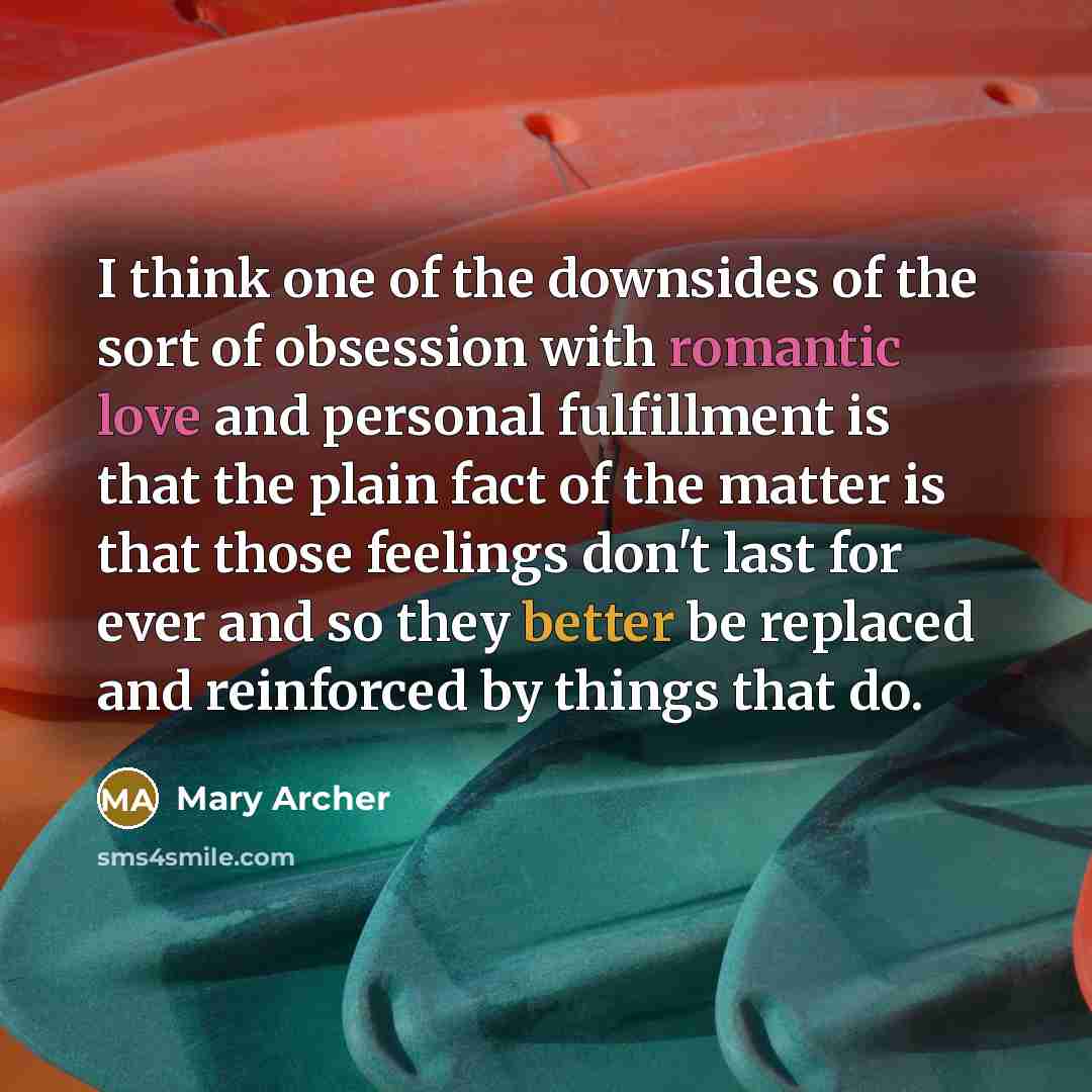 “I think one of the downsides of the sort of…” quote by Mary Archer