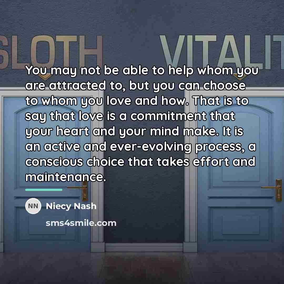 “You may not be able to help whom you are…” quote by Niecy Nash