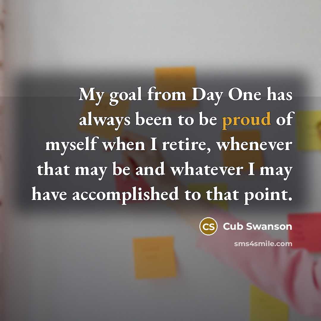 “My goal from Day One has always been to be…” quote by Cub Swanson
