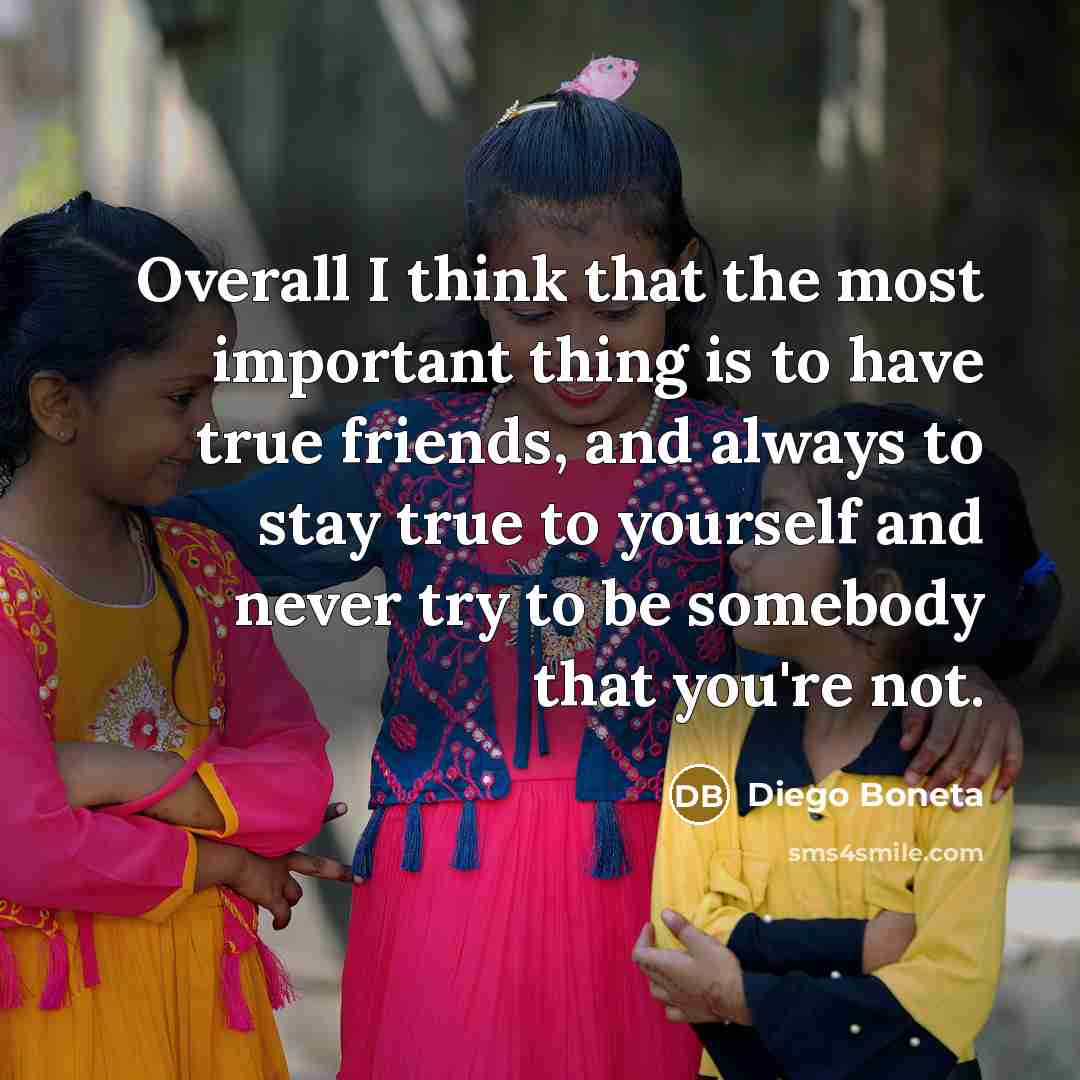 “Overall I think that the most important thing is to…” quote by Diego Boneta