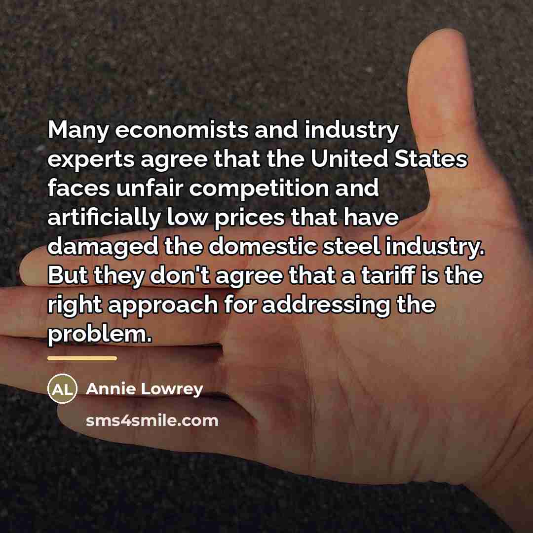 “Many economists and industry experts agree that the United States…” quote by Annie Lowrey