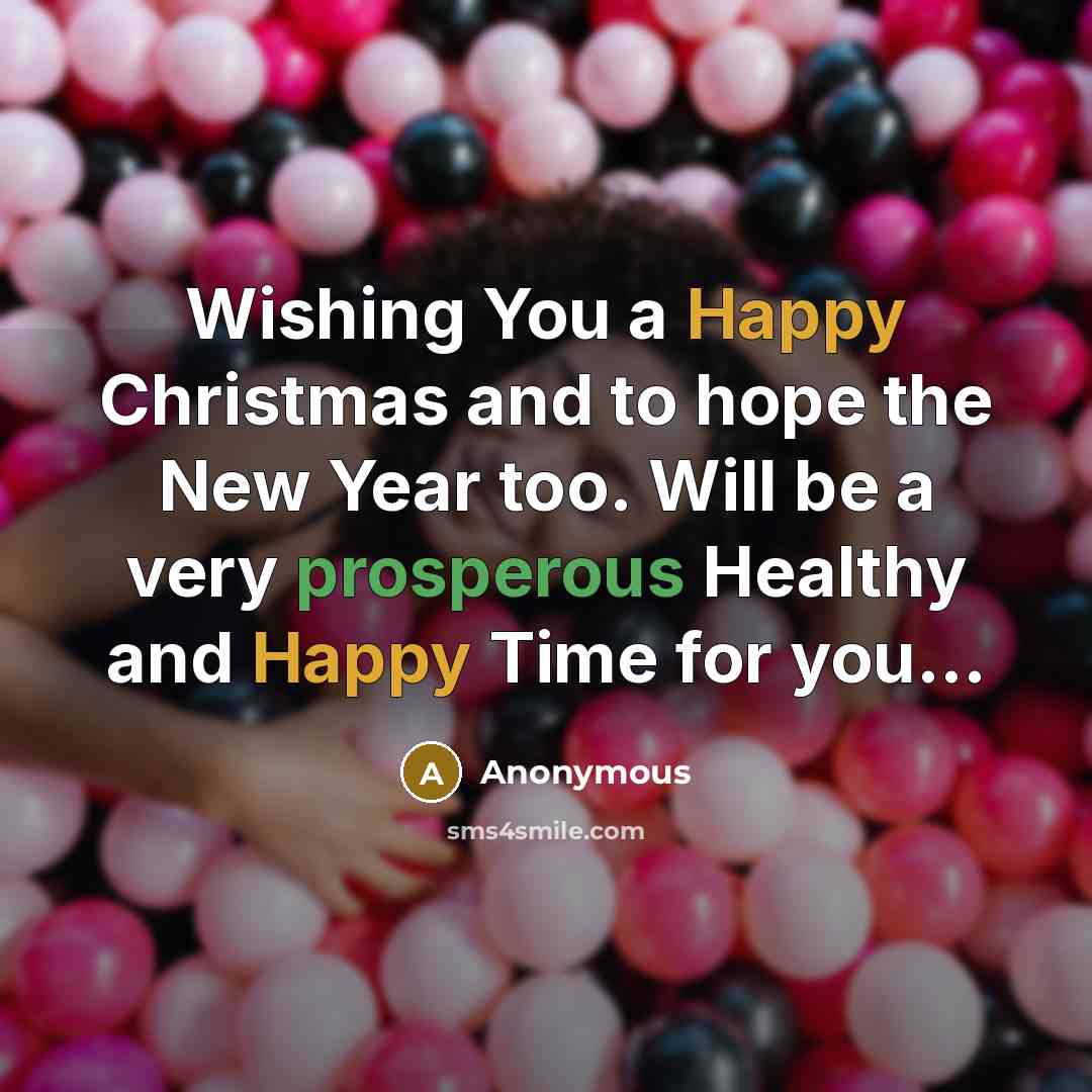 “Wishing You a Happy Christmas and to hope the New…” quote by Anonymous