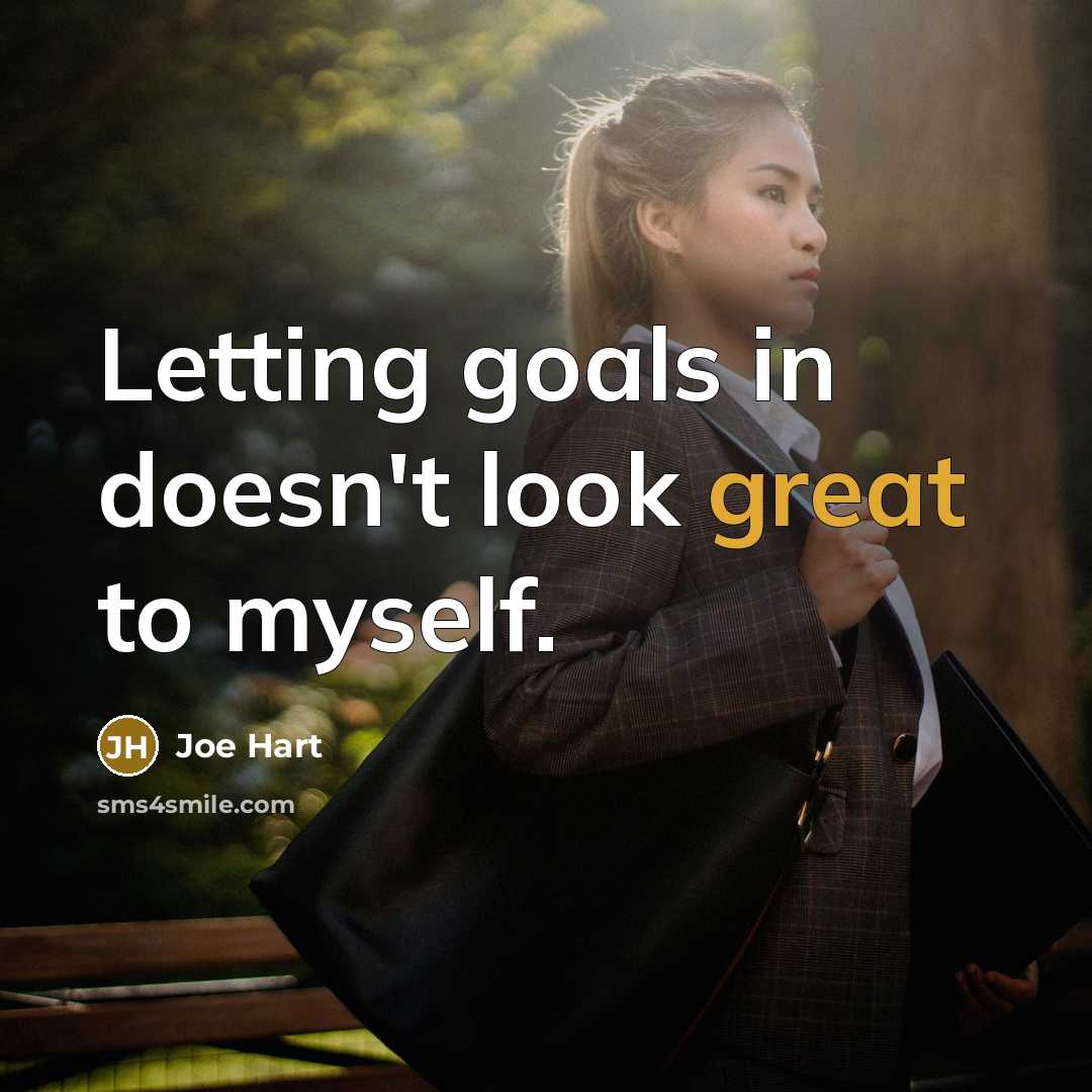 “Letting goals in doesn't look great to myself.…” quote by Joe Hart