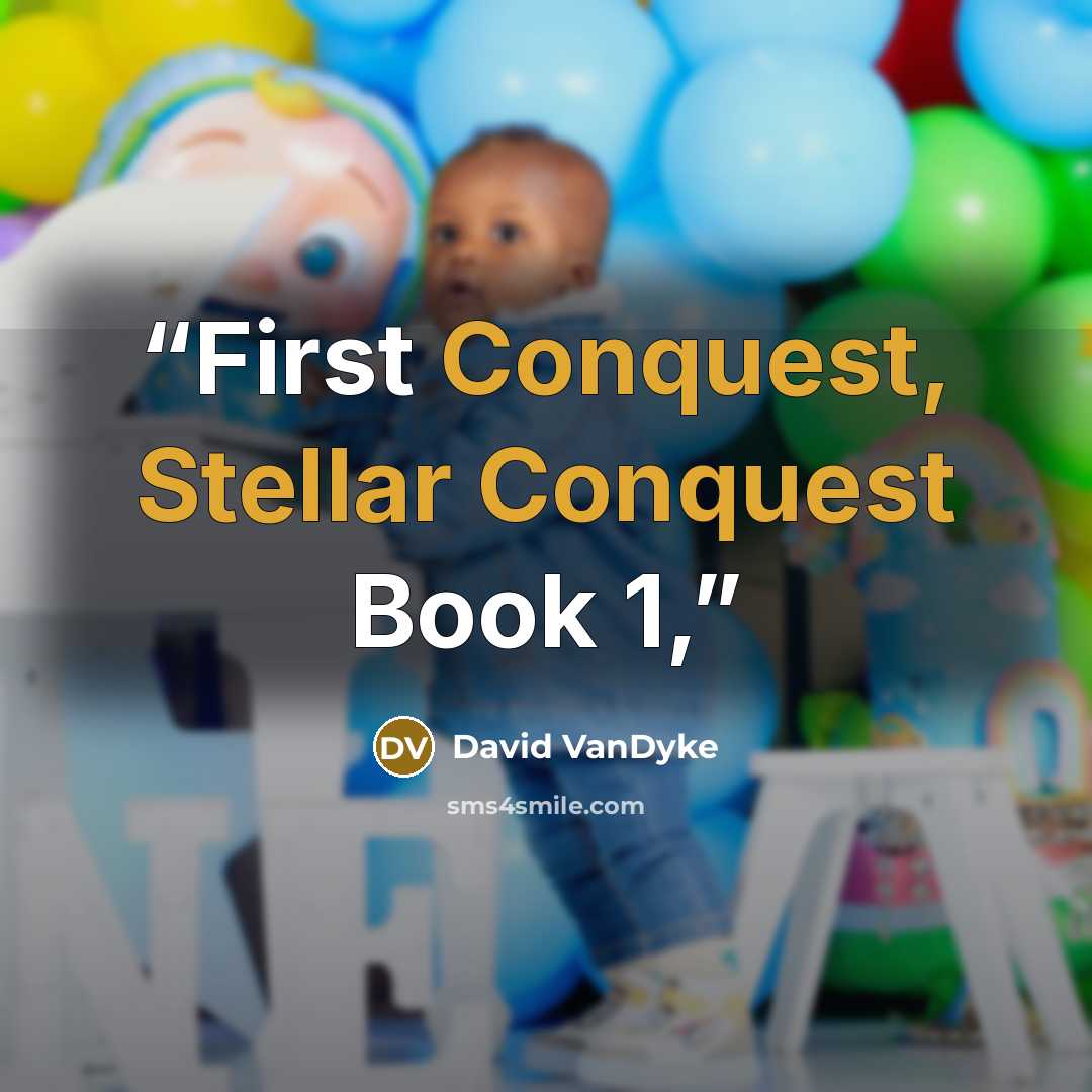 “First Conquest, Stellar Conquest Book 1,” quote by David VanDyke
