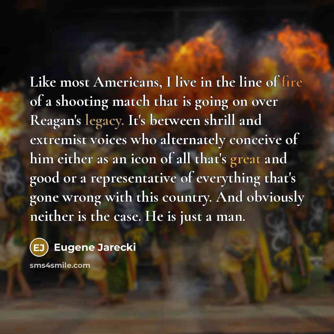 “Like most Americans, I live in the line of fire…” quote by Eugene Jarecki