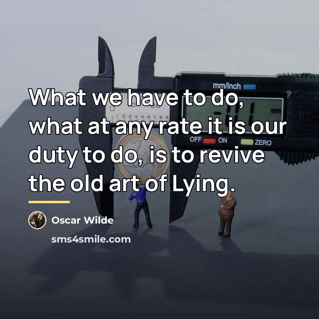 “What we have to do, what at any rate it…” quote by Oscar Wilde
