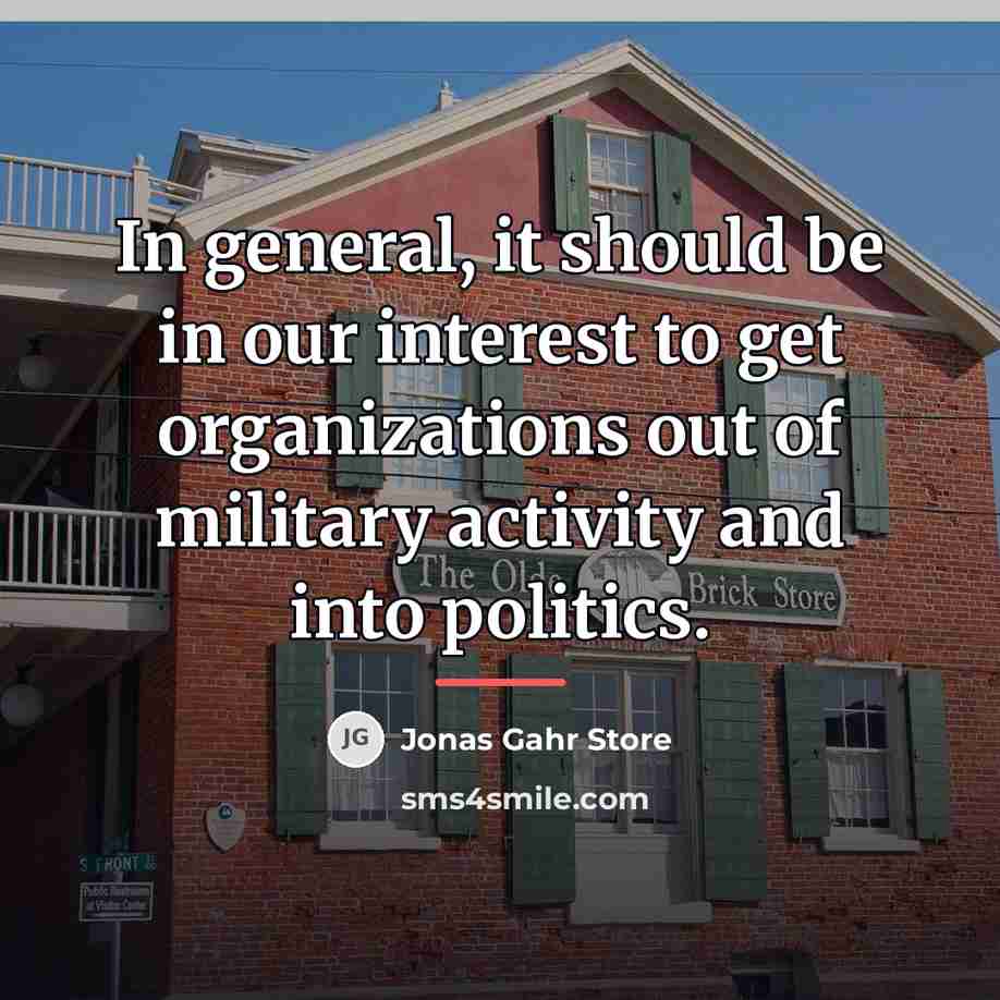“In general, it should be in our interest to get…” quote by Jonas Gahr Store
