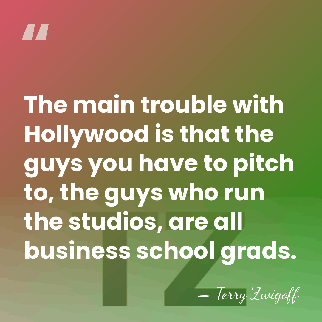 The main trouble with Hollywood is that the guys you have to&hellip; - Terry Zwigoff