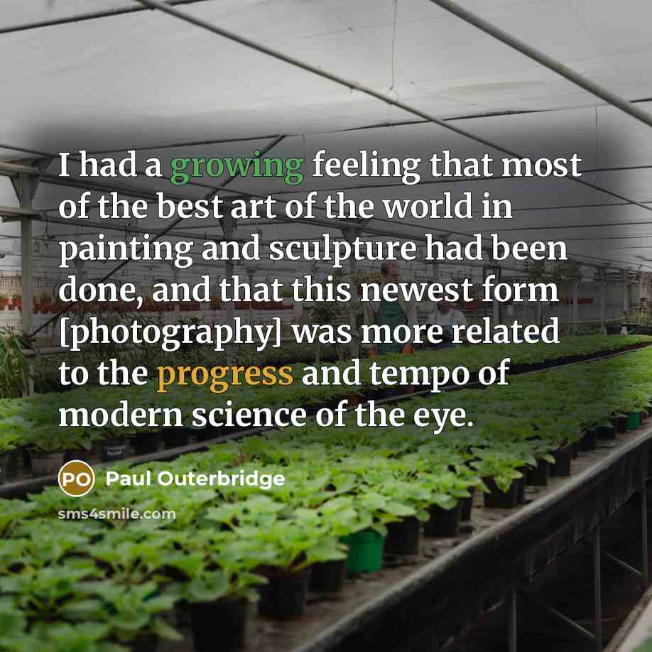 “I had a growing feeling that most of the best…” quote by Paul Outerbridge