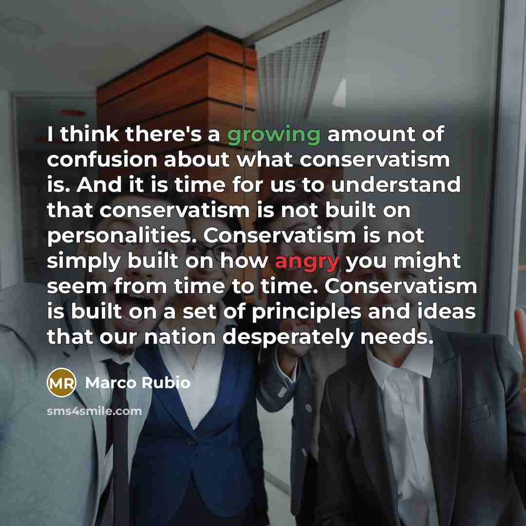 “I think there's a growing amount of confusion about what…” quote by Marco Rubio