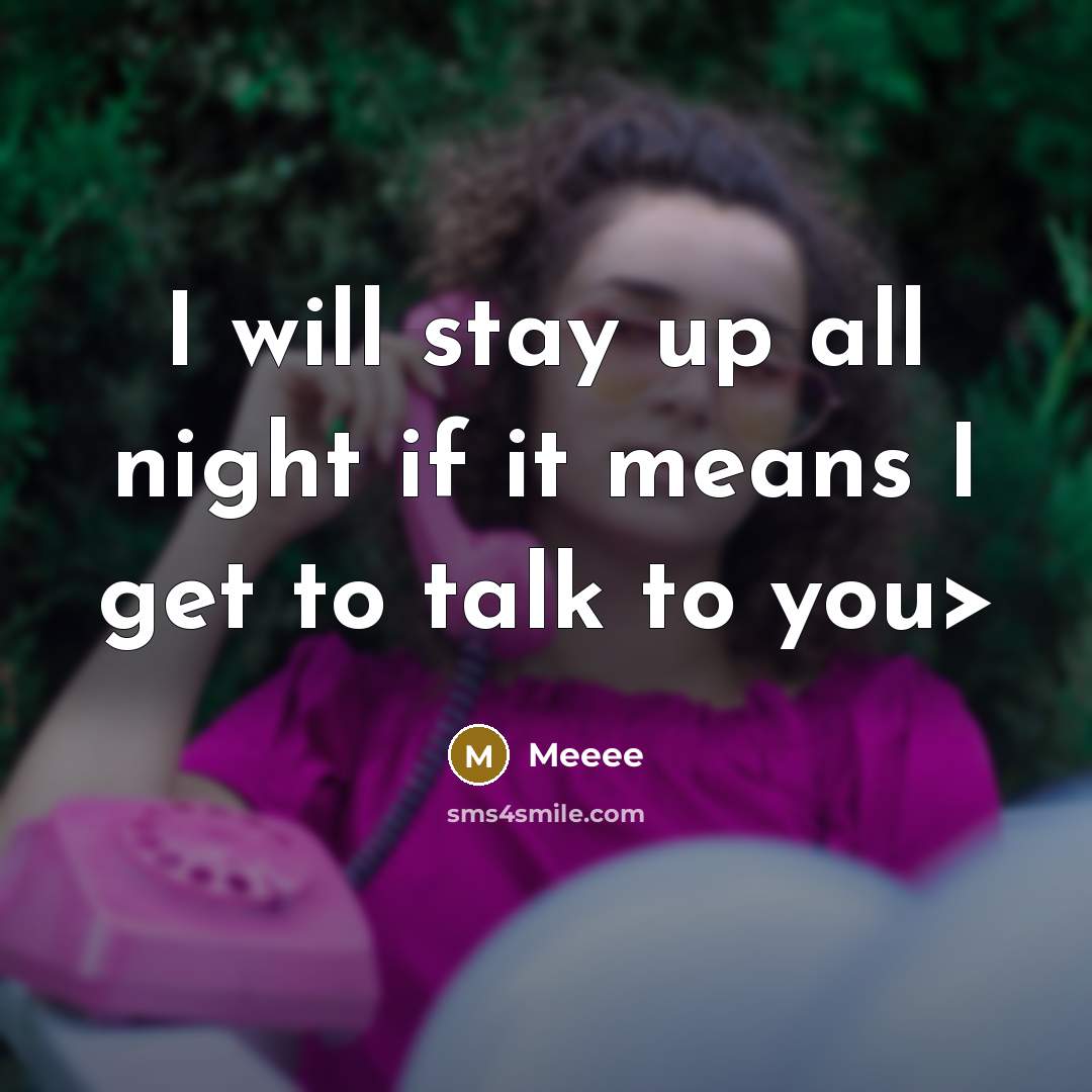 “I will stay up all night if it means I…” quote by MEEEE