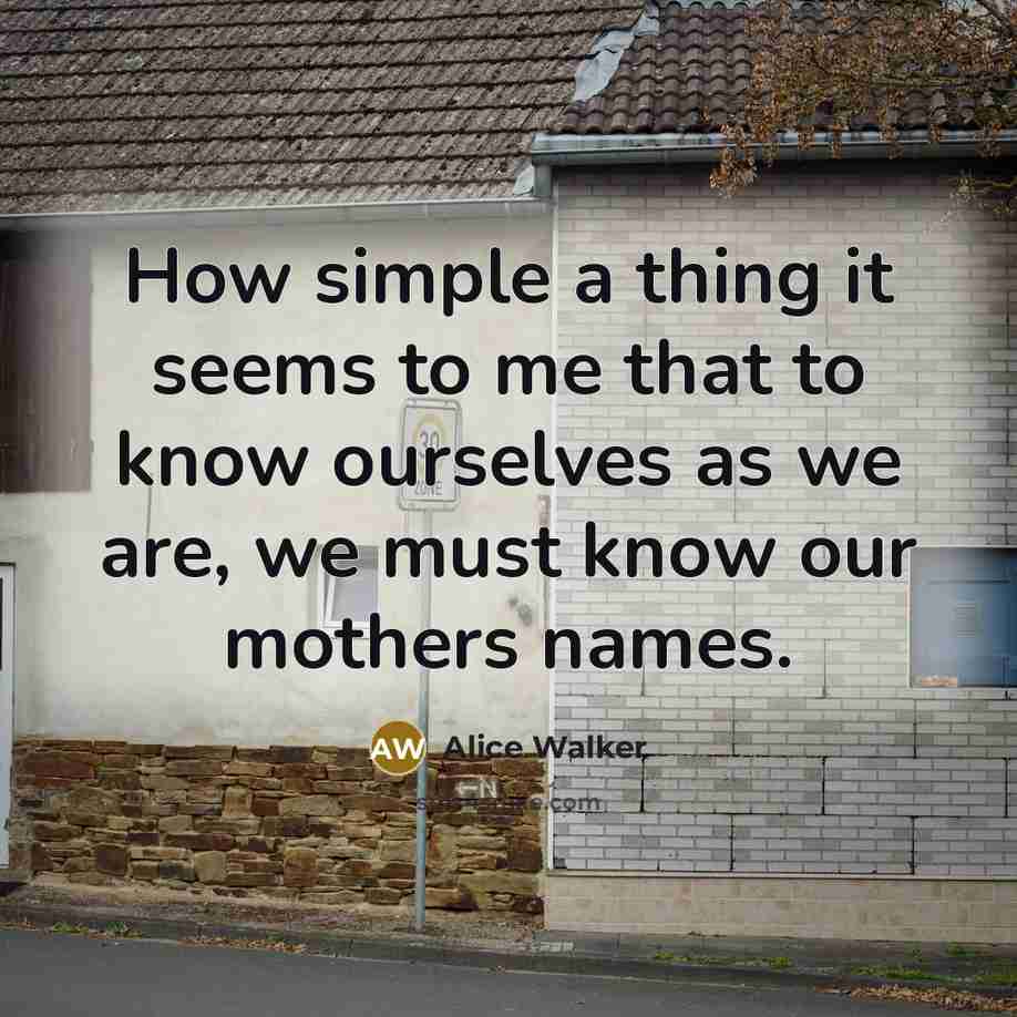 “How simple a thing it seems to me that to…” quote by Alice Walker