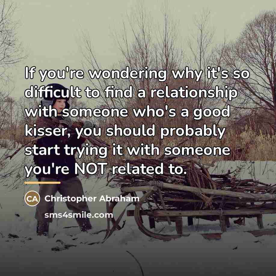 “If you're wondering why it's so difficult to find a…” quote by Christopher Abraham