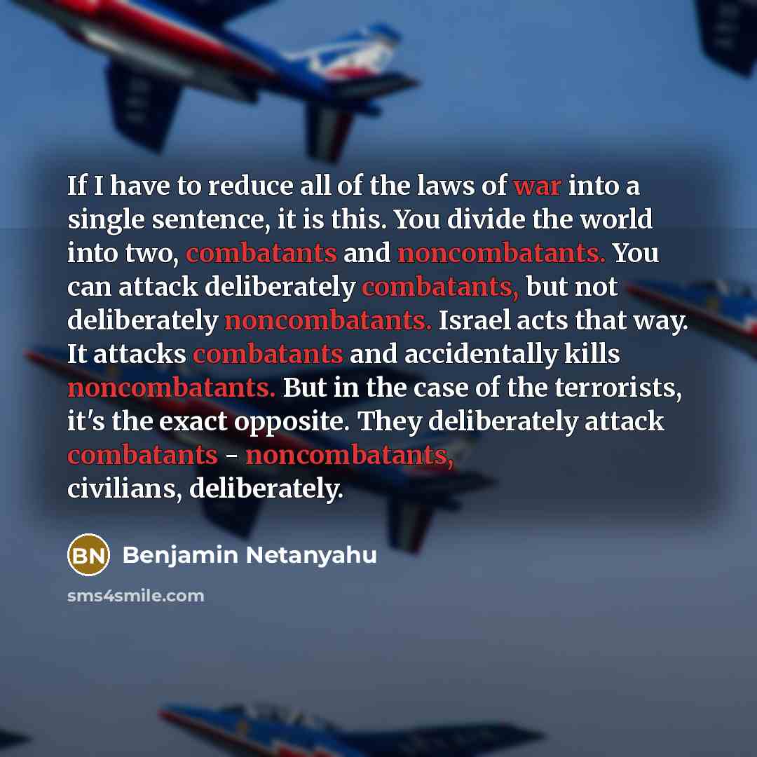 “If I have to reduce all of the laws of…” quote by Benjamin Netanyahu