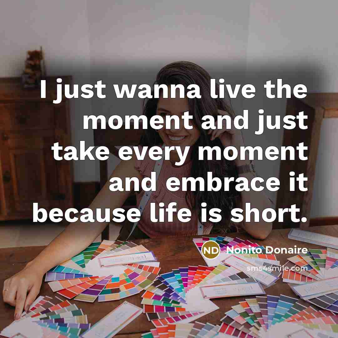 “I just wanna live the moment and just take every…” quote by Nonito Donaire