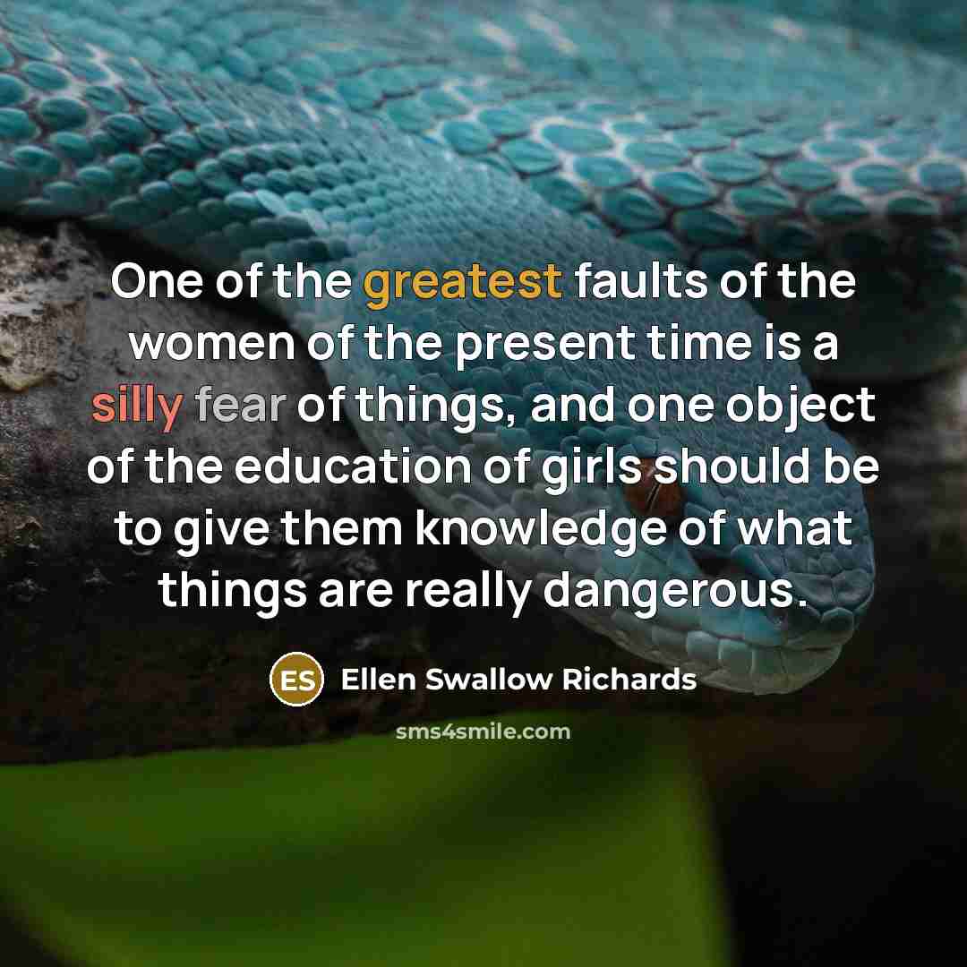 “One of the greatest faults of the women of the…” quote by Ellen Swallow Richards
