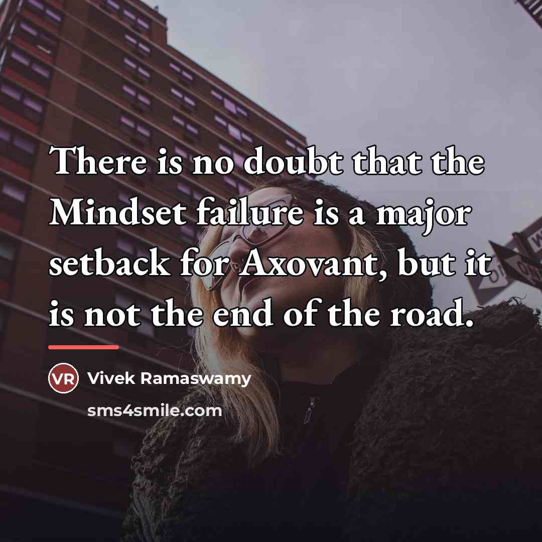 “There is no doubt that the Mindset failure is a…” quote by Vivek Ramaswamy