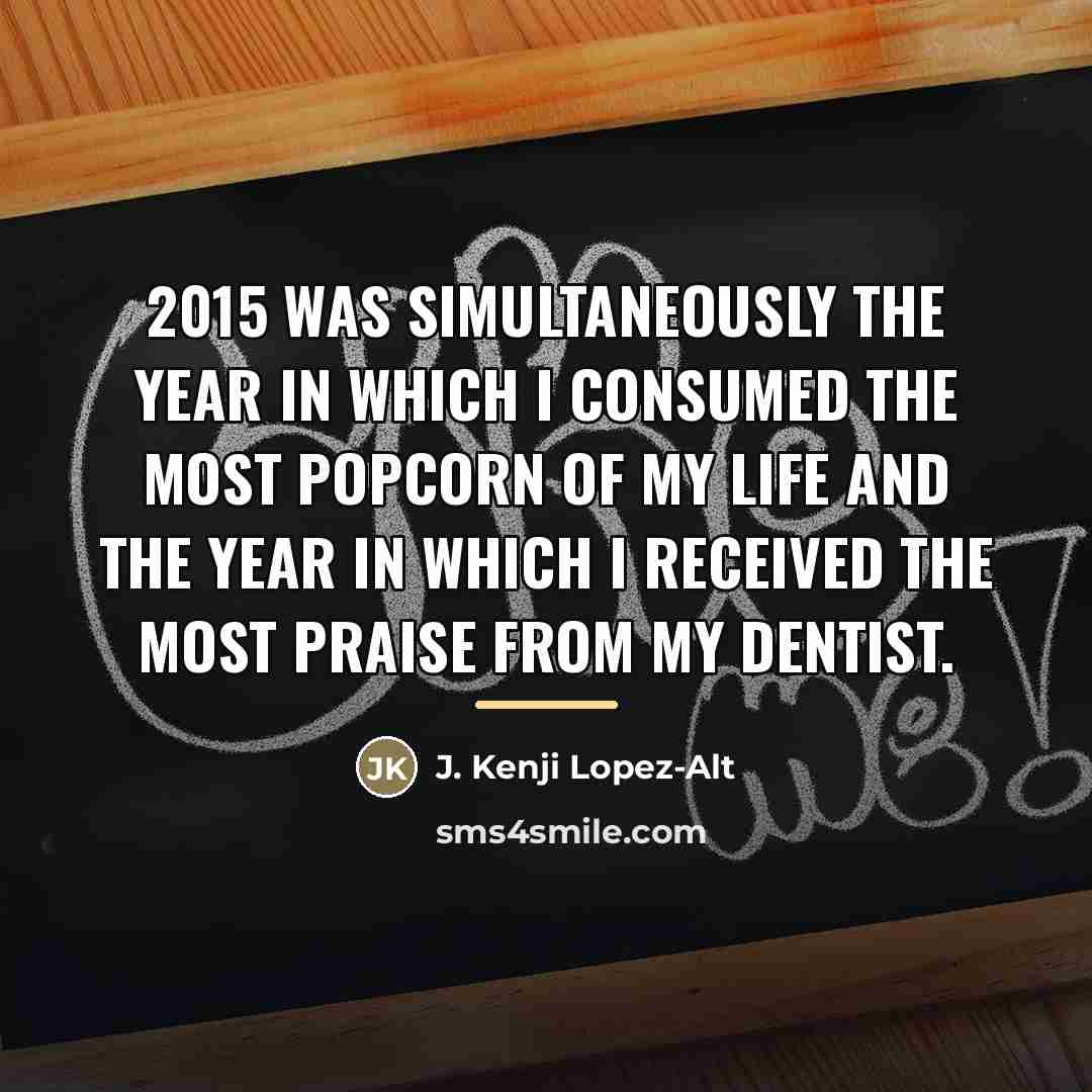 “2015 was simultaneously the year in which I consumed the…” quote by J. Kenji Lopez-Alt