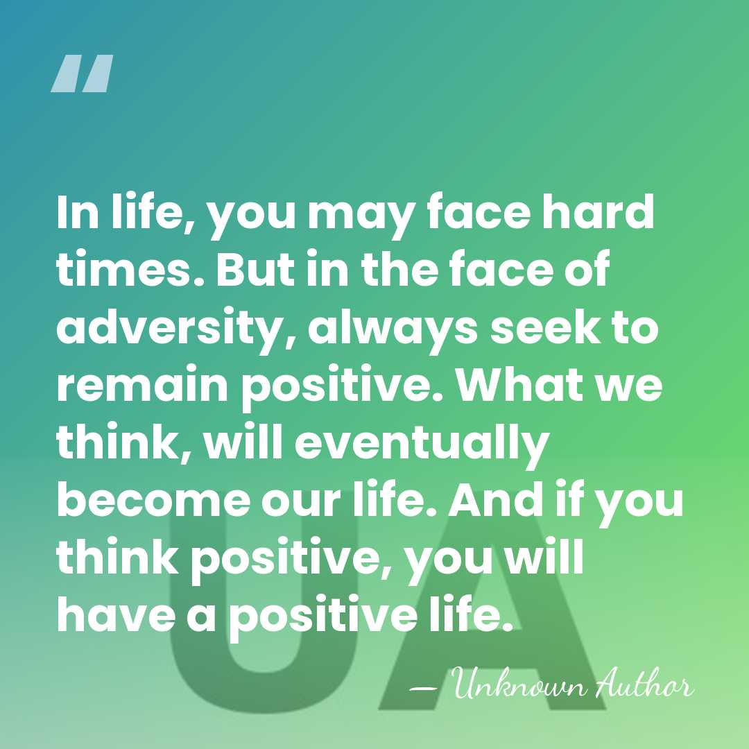 In life, you may face hard times. But in the face of&hellip; - Sarah Wilson