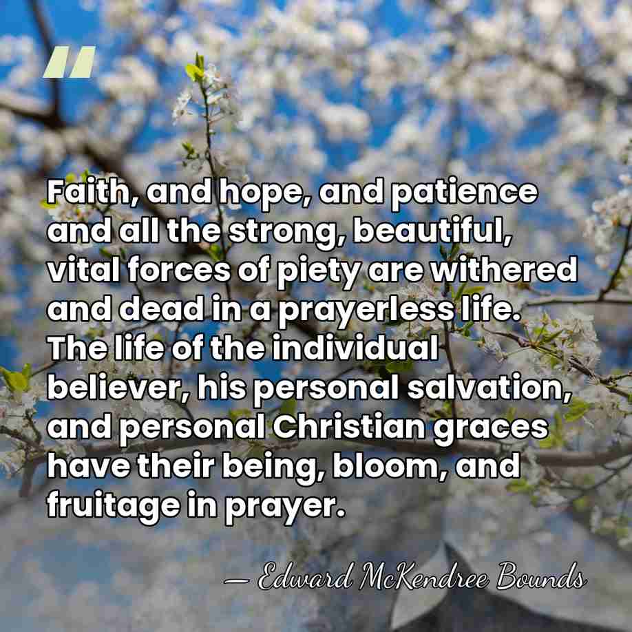 Faith, and hope, and patience and all the strong, beautiful, vital forces&hellip; - Edward McKendree Bounds