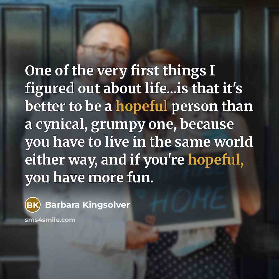 “One of the very first things I figured out about…” quote by Barbara Kingsolver