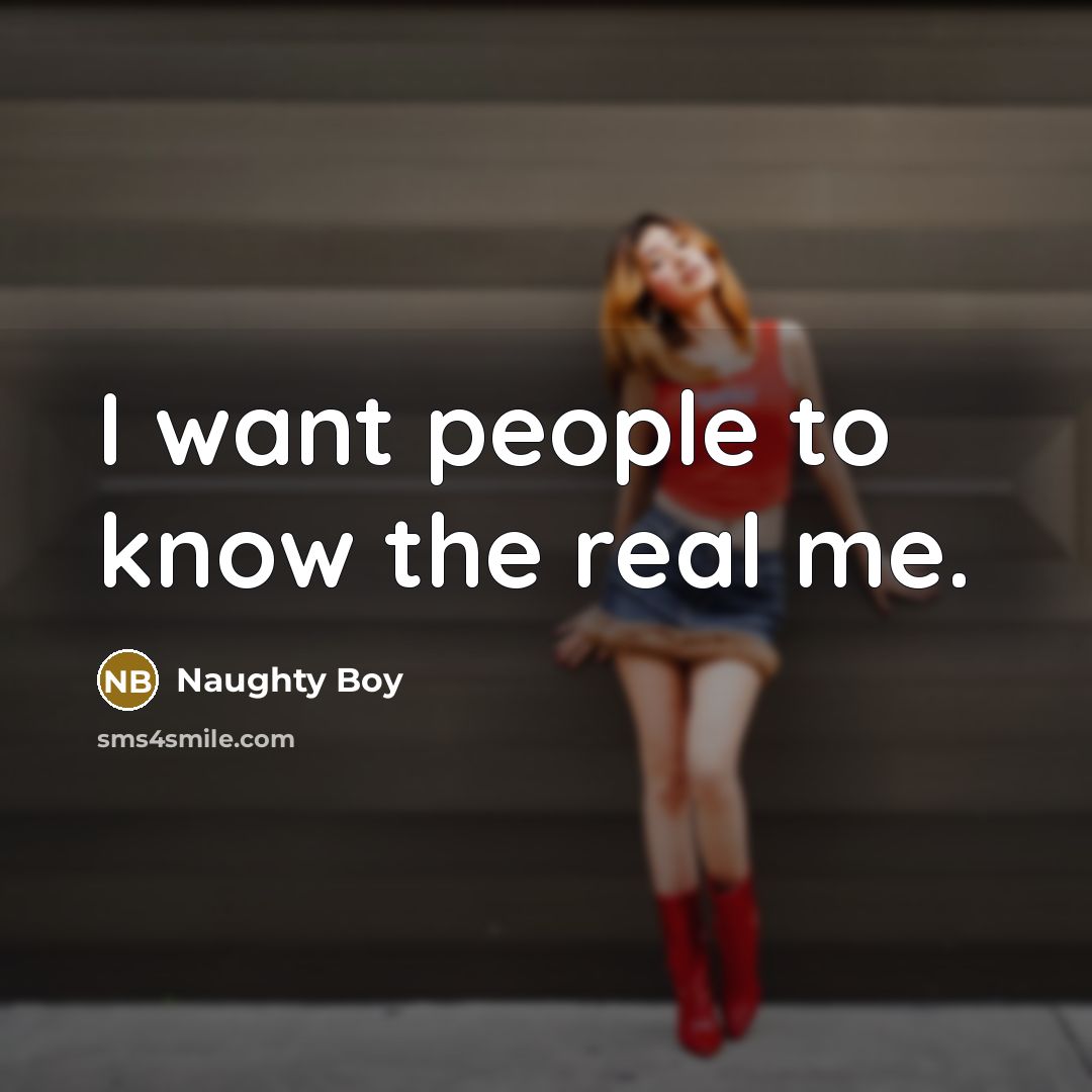“I want people to know the real me.…” quote by Naughty Boy