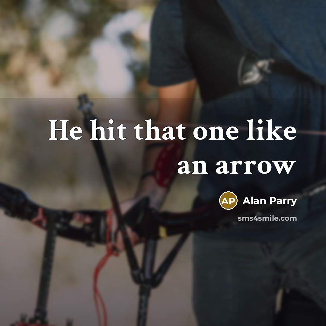“He hit that one like an arrow…” quote by Alan Parry