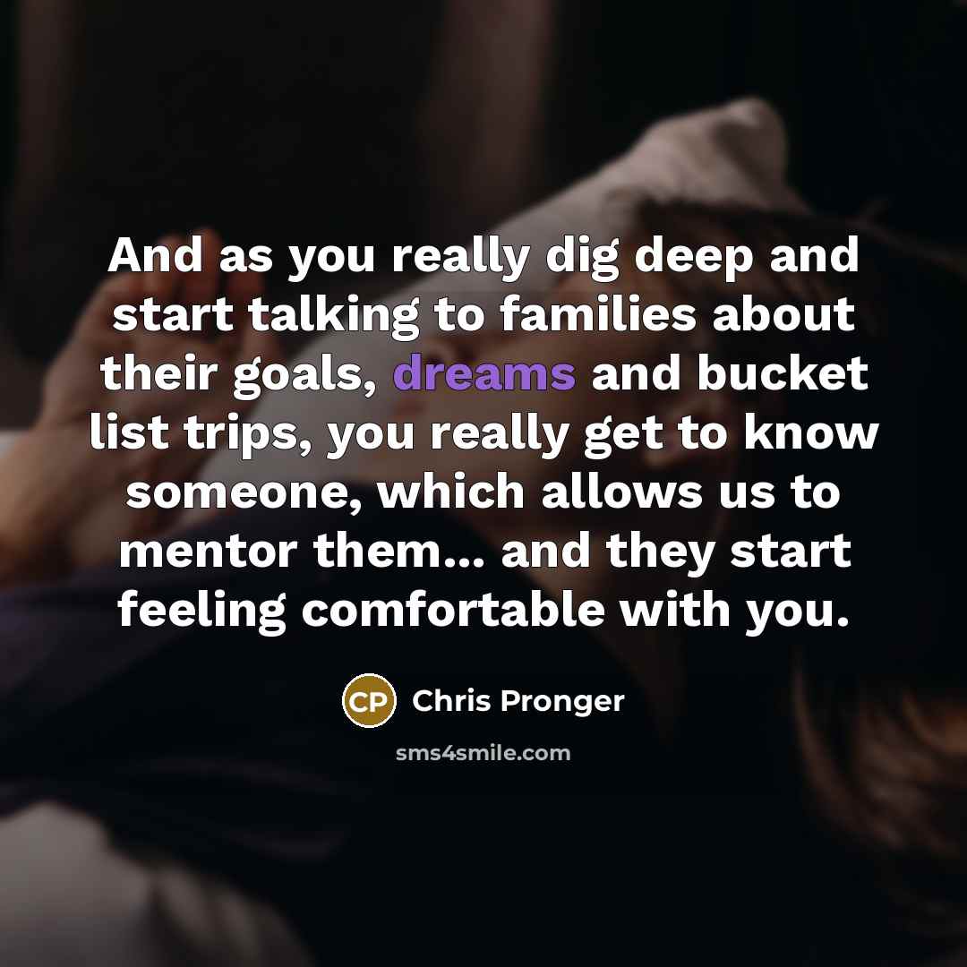 “And as you really dig deep and start talking to…” quote by Chris Pronger