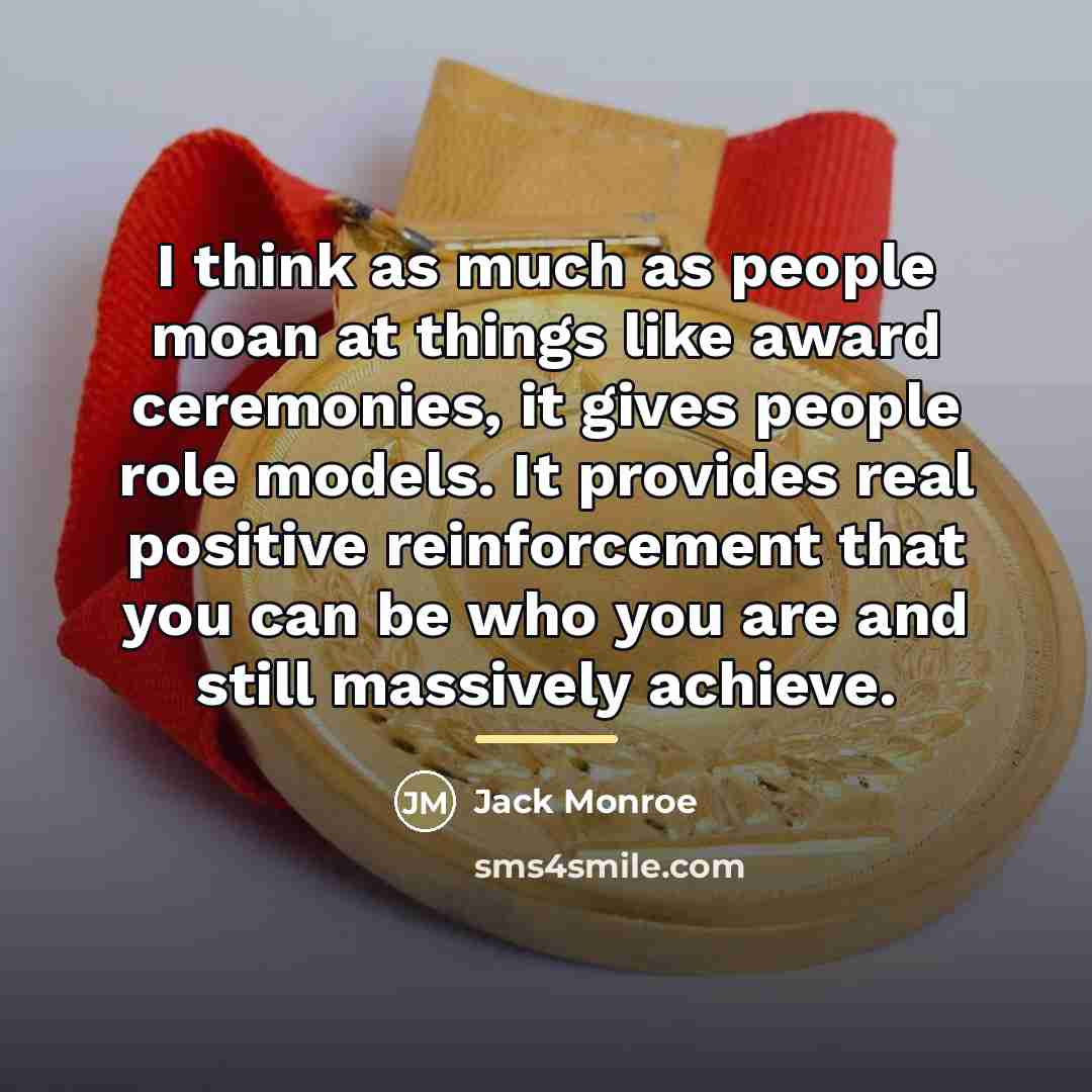 “I think as much as people moan at things like…” quote by Jack Monroe