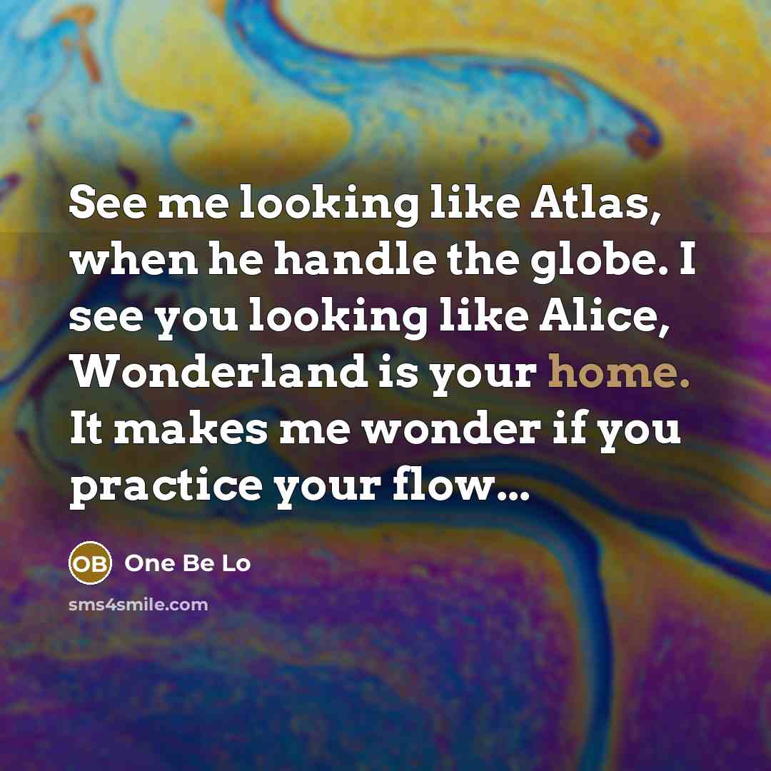 “See me looking like Atlas, when he handle the globe.…” quote by One Be Lo
