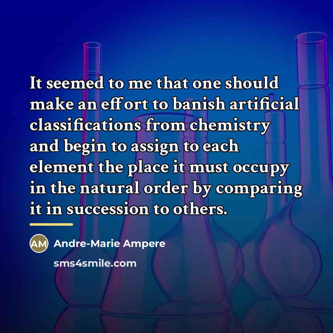 “It seemed to me that one should make an effort…” quote by Andre-Marie Ampere