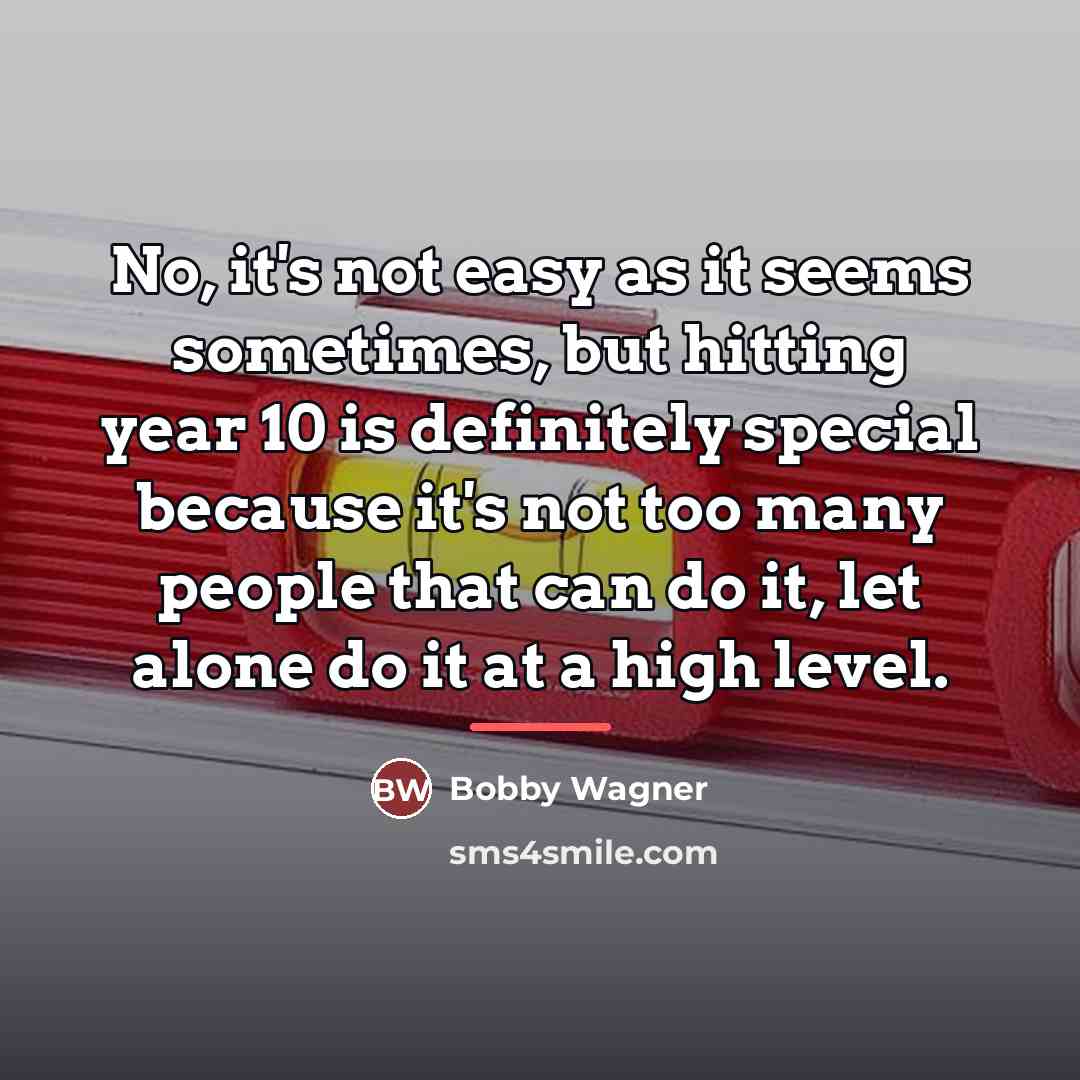 “No, it's not easy as it seems sometimes, but hitting…” quote by Bobby Wagner