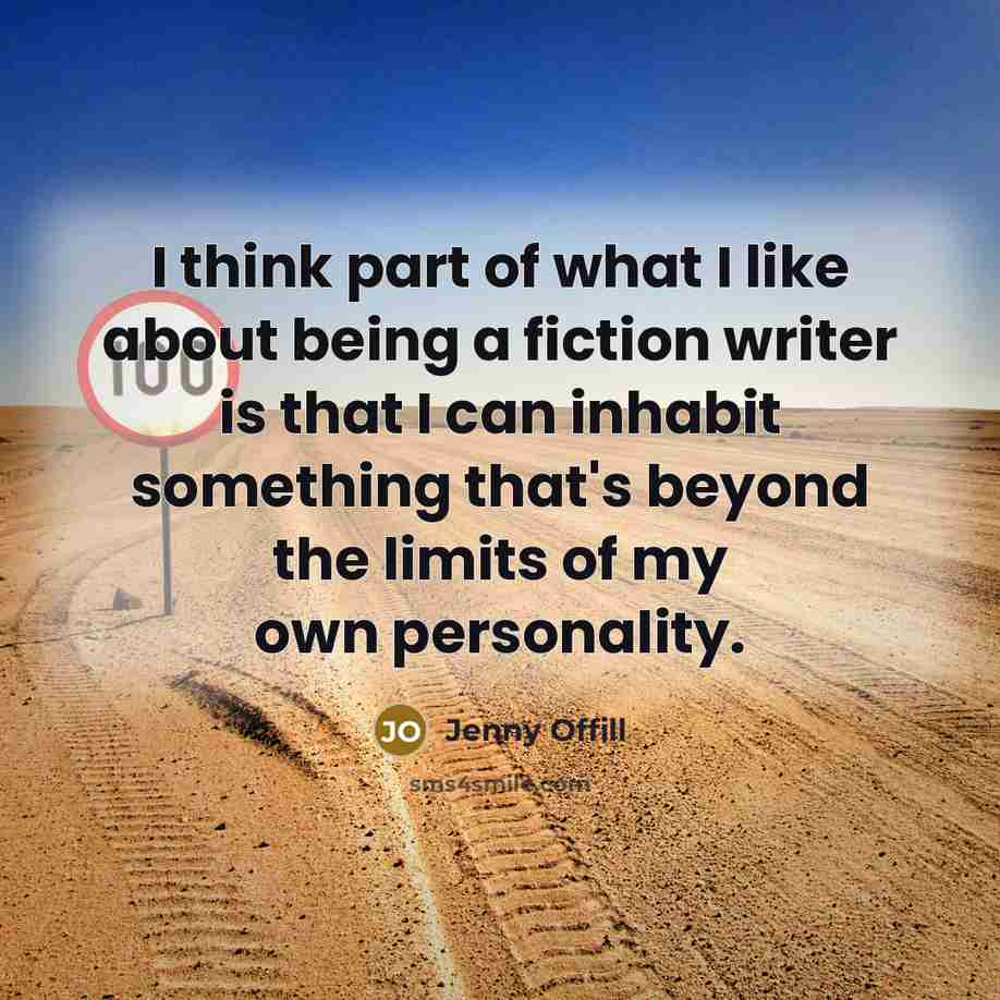 “I think part of what I like about being a…” quote by Jenny Offill