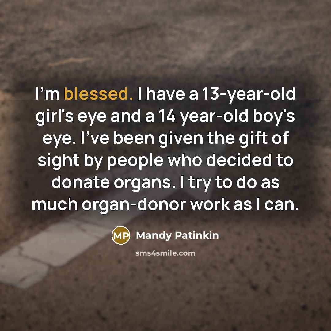 “I'm blessed. I have a 13-year-old girl's eye and a…” quote by Mandy Patinkin