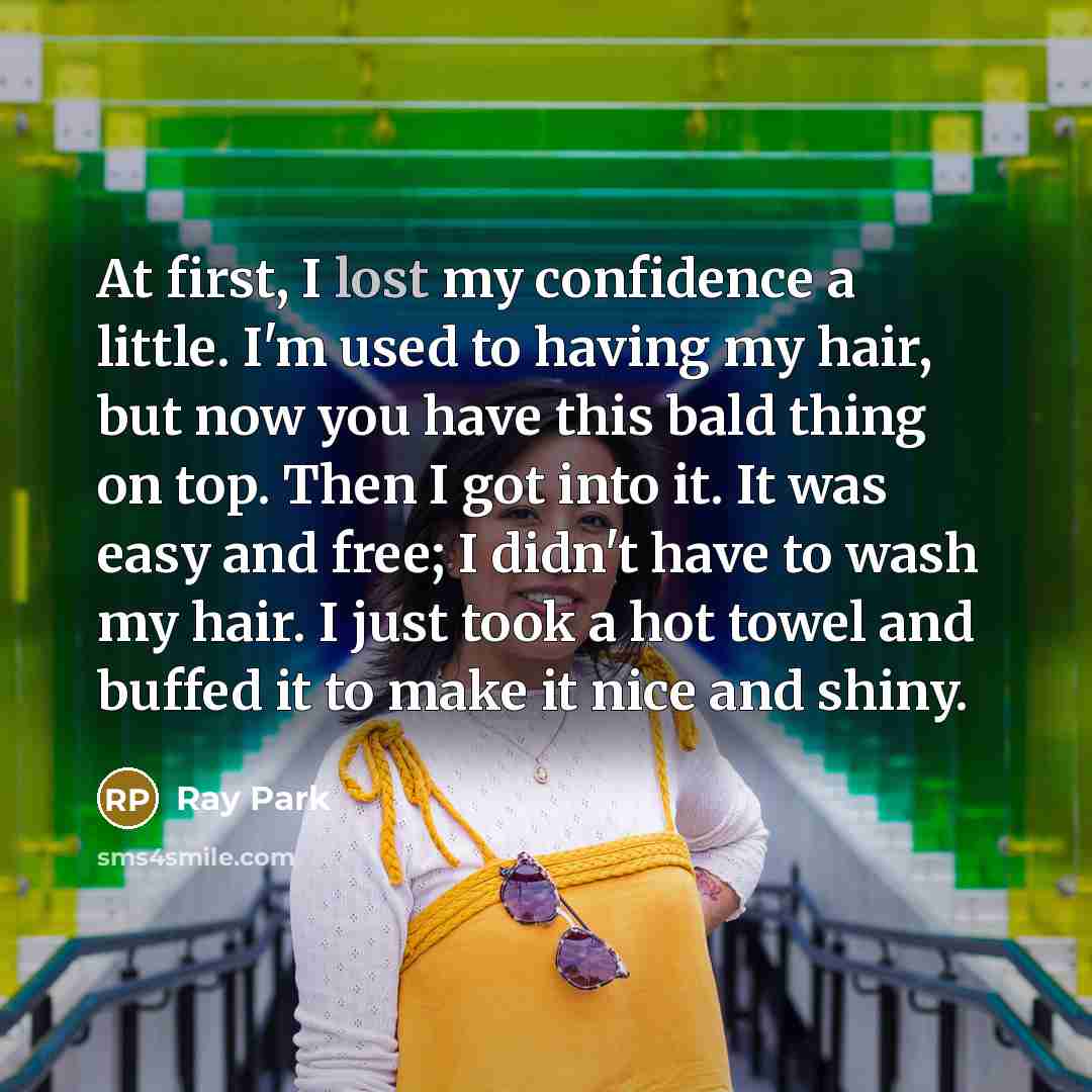 “At first, I lost my confidence a little. I'm used…” quote by Ray Park