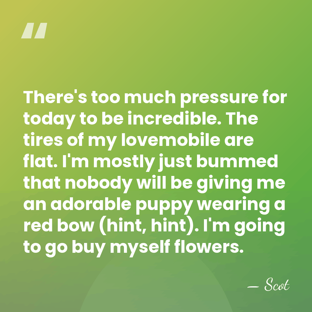 There's too much pressure for today to be incredible. The tires of&hellip; - Scot