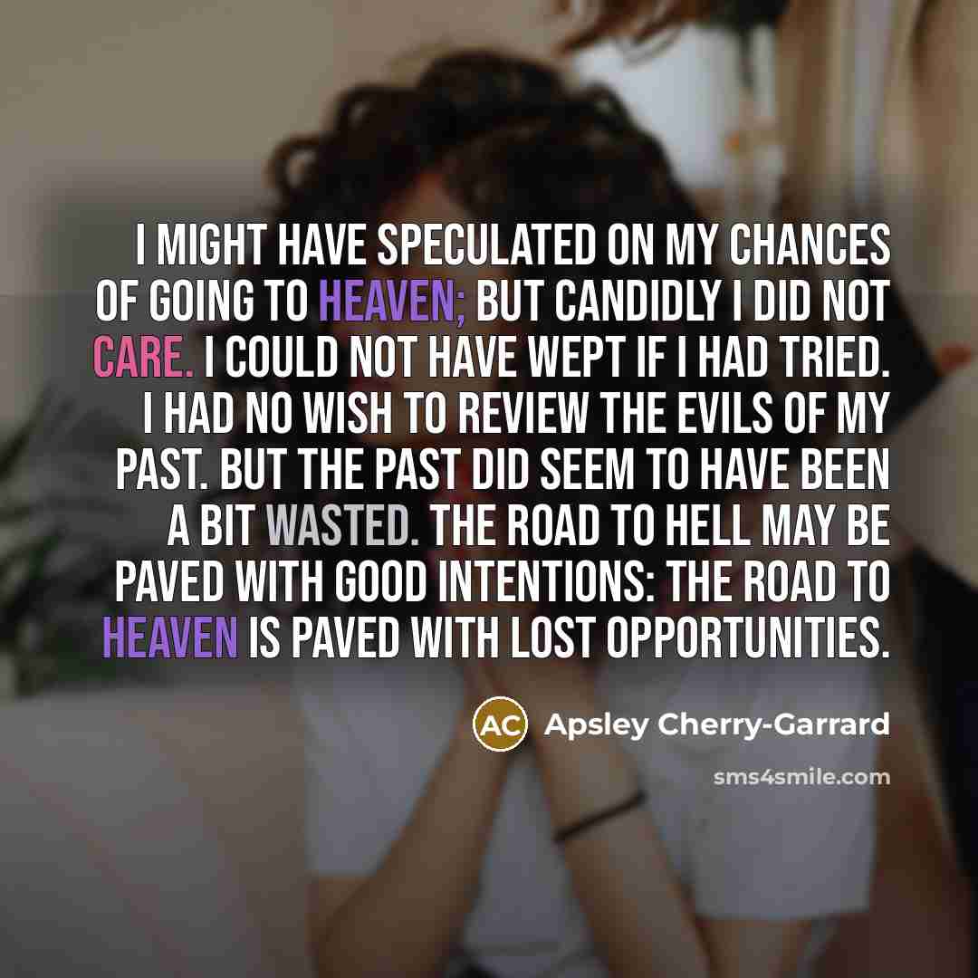 “I might have speculated on my chances of going to…” quote by Apsley Cherry-Garrard